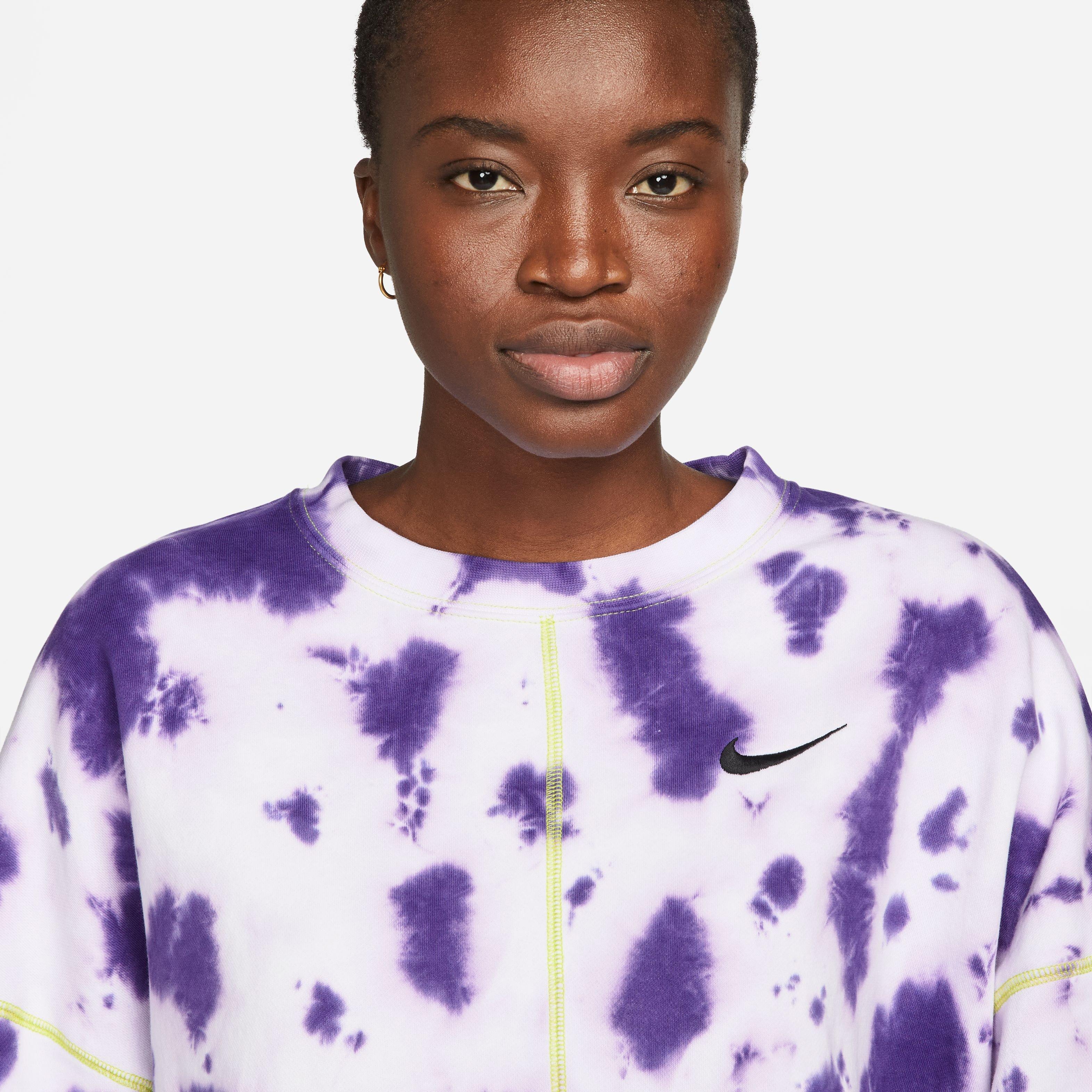 Purple tie cheap dye nike shirt